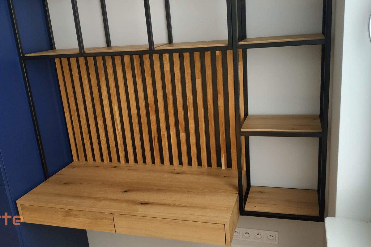 Metaloplastyka LOFT Meble na zamówienie Wrocław ProArte Meble